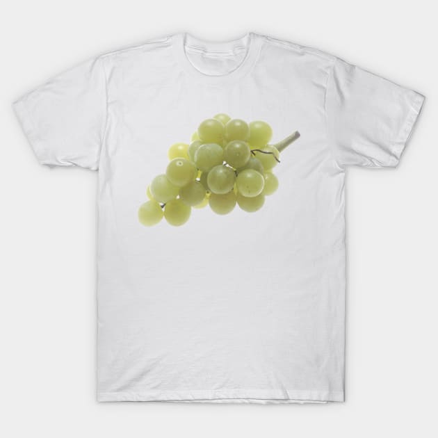 White Grapes T-Shirt by Bravuramedia